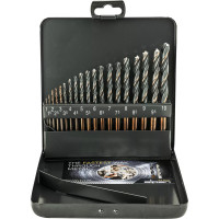 Набір свердел по металу HSS Sprint Master KM 19 шт, Ø1-10 мм, Alpen 0000810311100