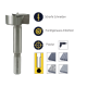 Сверло по дереву Forstner Sharp Shark Ø15 мм, Alpen 0023901500100