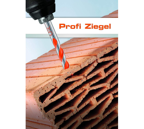 Сверло по пустотелому кирпичу Profi Ziegel Ø6х200 мм, Alpen 0035300600100