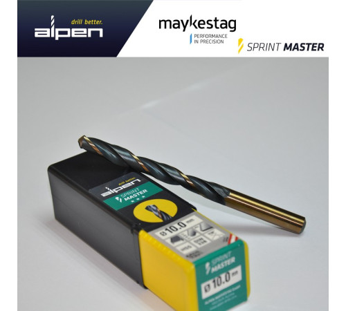 Сверло по металлу HSS Sprint Master Ø3,0 мм, 10 шт, Alpen 0063100300100 Сверло по металлу HSS Sprint Master Ø3,0 мм, 10 шт, Alpen 0063100300100