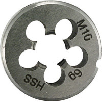 Плашка M8 HSS 25x9 мм для нарезания резьбы, Alpen 0071000800100
