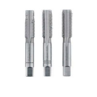 Набор метчиков HSS Cobalt M4, 3 шт, Alpen 0071700400100