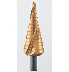 Сверло ступенчастое HSS Cobalt TiN Ø6-30 мм, Alpen 0072800630100