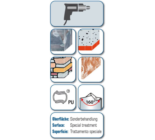 Свердло по бетону Profi Beton Ø8x200 мм, Alpen 0073700800100