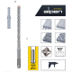 Бур SDS plus FORCE X Ø10x160 мм, Alpen 0081501000100