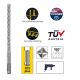 Бур SDS plus FORCE X Ø12x160 мм, Alpen 0081501200100