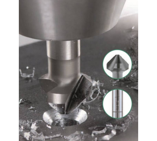 Зенковка коническая 90° HSS Cobalt Ø20,5 мм, Alpen 0229002050100