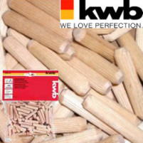 Шканты деревянные 8 мм/ 150 шт, KWB - Инсел
