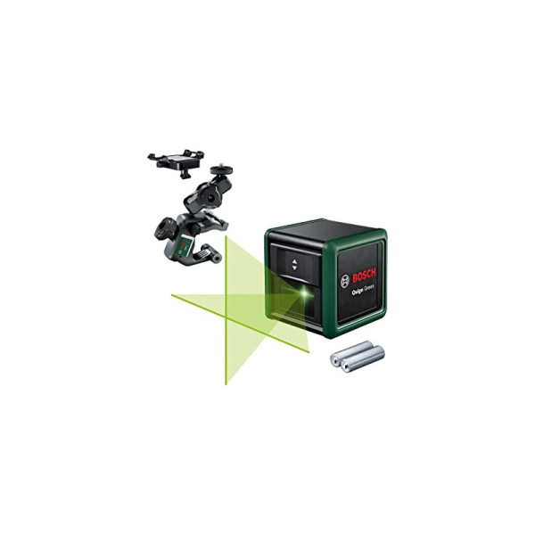  Лінійний лазерний рівень Quigo green (зелений промінь) + MM2, Bosch  — Инсел