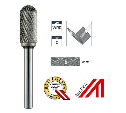 Борфреза по металлу тип WRC Ø10x65 мм, cut 6, Alpen 0779606110100 Борфреза по металлу тип WRC Ø10x65 мм, cut 6, Alpen 0779606110100