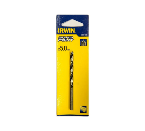 Сверло по дереву Brad Point Ø5 мм, Irwin 10502794 Сверло по дереву Brad Point Ø5 мм, Irwin 10502794