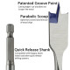 Набор перьевых сверл Blue Groove 4X Ø10-25 мм 6 шт, Irwin 10502826