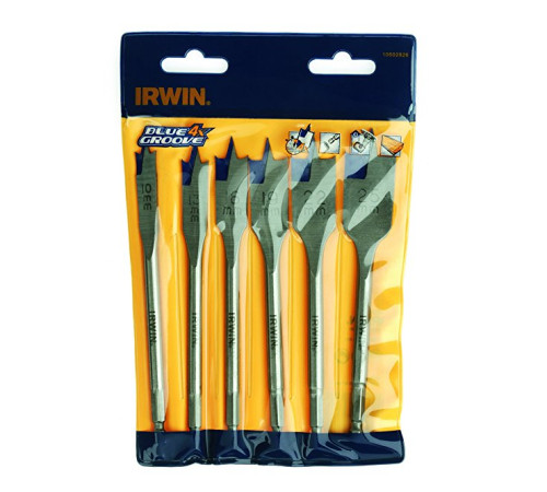 Набор перьевых сверл Blue Groove 4X Ø10-25 мм 6 шт, Irwin 10502826
