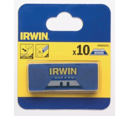 Леза трапеція біметалеві Blue Blades 10 шт, Irwin 10504241