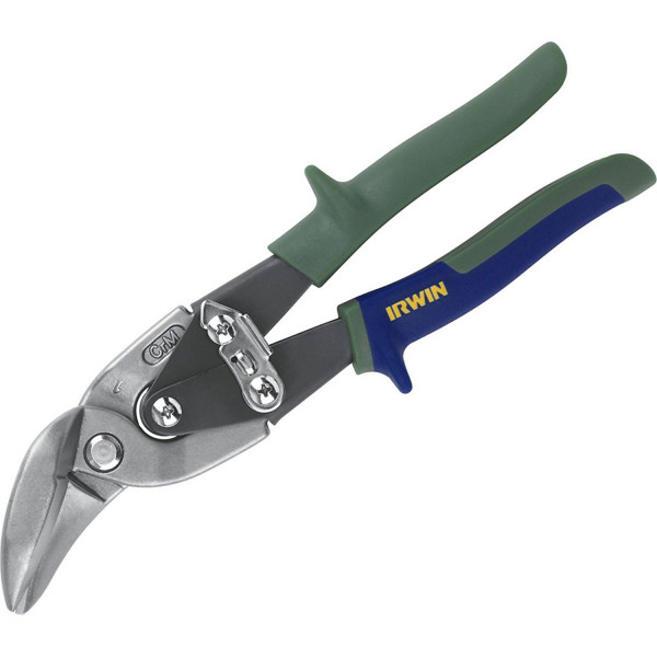  Ножиці по металу Offset 20SR пряме кутове і праве різання 240 мм, Irwin 10504316N  — Инсел