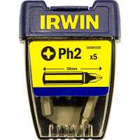 Бита PH2 50 мм 5 шт, Irwin 10504336