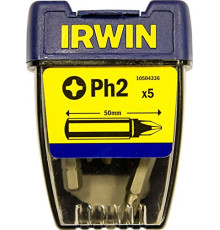 Біта PH2 50 мм 5 шт, Irwin 10504336