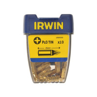 Біта PZ3 25 мм TiN 10 шт, Irwin 10504343