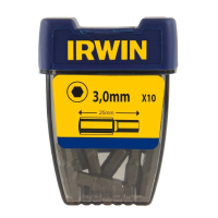 Біта 25 мм HEX3 10 шт, Irwin 10504346