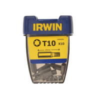 Бита 25 мм T10 10 шт, Irwin 10504351