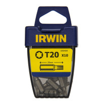 Бита 25 мм T20 10 шт, Irwin 10504353