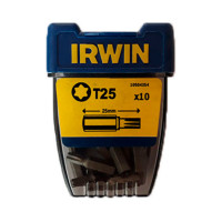 Бита 25 мм T25 10 шт, Irwin 10504354