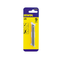 Леза 9 мм сегментні Carbon 5 шт, Irwin 10504566