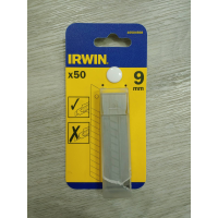 Леза 9 мм сегментні Carbon 50 шт, Irwin (уцінка -15%) 10504568У