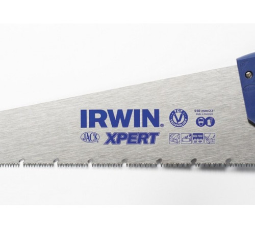 Пила ручная по дереву Xpert 550 мм грубый и быстрый рез Coarse 8T, Irwin 10505542