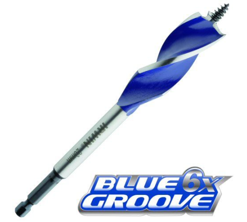 Свердло по дереву Ø18 мм Blue Groove 6X, Irwin 10506621