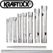Набір ключів торцевих трубчастих Ø6-22 мм 10 предметів, Kraftixx 1105-90 - Инсел