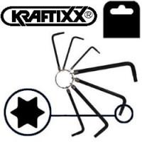 Набір ключів шестигранних Torx T10-T40 7 шт, Kraftixx 1469-90