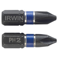 Бита Impact Pro Performance 25 мм PH2 2 шт, Irwin 1923289
