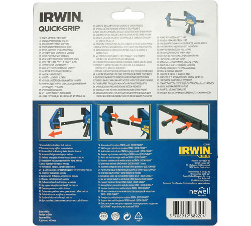 Соединитель струбцин Quick-Grip средней нагрузки, Irwin Соединитель струбцин Quick-Grip средней нагрузки, Irwin