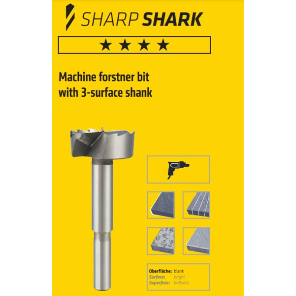  Сверло Форстнера Sharp Shark ALPEN, Ø 28.0 мм. PL  — Инсел
