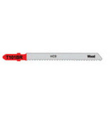 Пилки для лобзика по дереву T101BR 10TPI HCS 100 мм 5 шт, Tamoline 311005