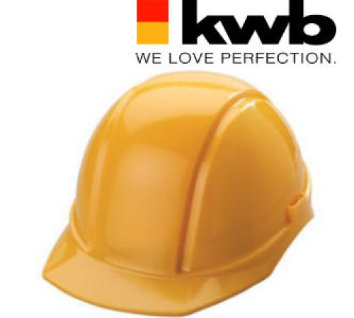 Каска будівельна захисна жовта, kwb 3799-00