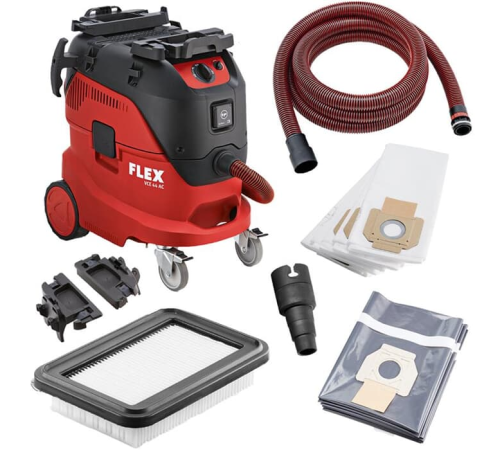 Пилосос промисловий VCE 44 L AC з автоматичним очищенням фільтра, 42 л, клас L, Flex 444154