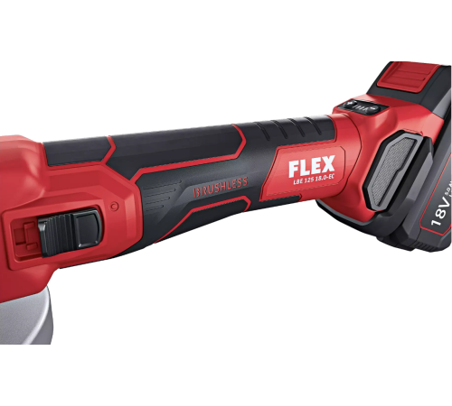 Угловая шлифовальная машина аккумуляторная LBE 125 18.0-EC C, Flex 499285 Угловая шлифовальная машина аккумуляторная LBE 125 18.0-EC C, Flex 499285