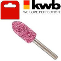 Бор-фреза по металлу цилиндрическая корунд Ø16х30 мм хвостовик Ø6 мм, kwb 5533-00