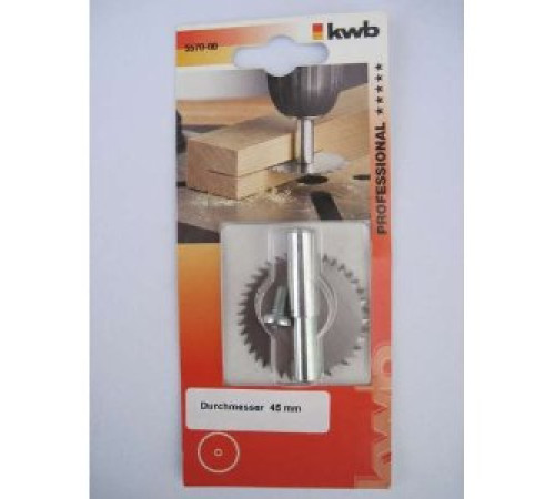 Фреза по дереву прорізна дискова пазова 50 мм, kwb 5570-00