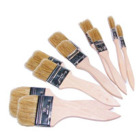 Набір пензлів плоских флейцових 10 шт, Beast 660100