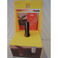 Фреза по дереву пазова HSS Ø10 мм, kwb 7510-10