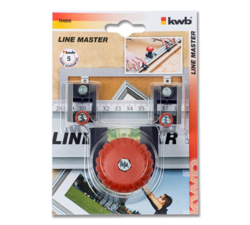 Ручка с уровнем для линейки системы Line Master и 2 маркера, kwb 7848-00 Ручка с уровнем для линейки системы Line Master и 2 маркера, kwb 7848-00
