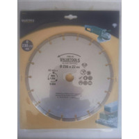 Диск алмазный Ø230x22,2 мм Turbo по бетону, Valuetools 7978-50