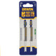 Пилки для лобзика по дереву T101B 10TPI HCS 100 мм 2 шт, Irwin IW1014731