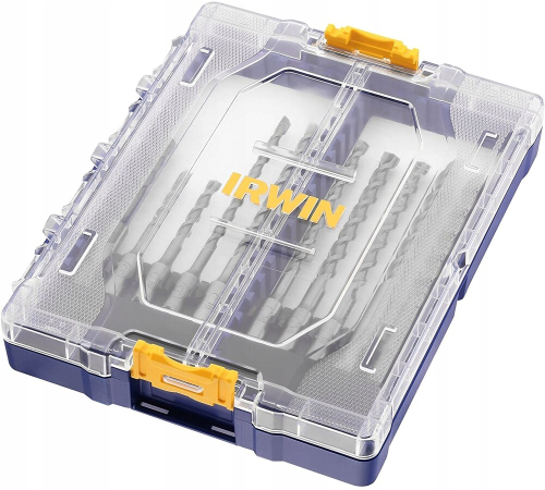 Набір бурів SDS plus quad Ø5-12 мм Speedhammer 10 шт, Irwin IW2039501