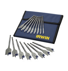 Набор перьевых сверл по дереву Ø6-38 мм Blue Groove 4X 17 шт, Irwin IW4041002
