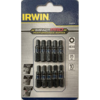 Біта Impact Pro Performance 25 мм HEX4 10 шт, Irwin IW6061115