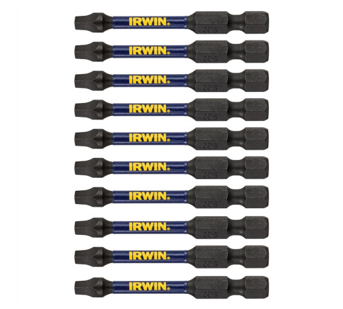 Біта Impact Pro Performance 57 мм SQ2 10 шт, Irwin IW6061208